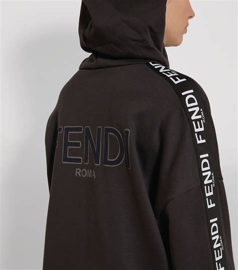 fendi zip up hoodie|farfetch hoodie.